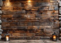 Optez pour une atmosphère cosy et naturelle avec un mur en bois
