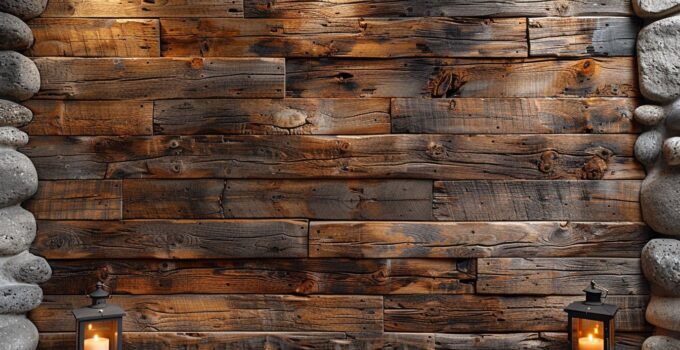 Optez pour une atmosphère cosy et naturelle avec un mur en bois