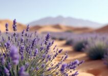 Entre sahara et lavande : palettes terreuses pour une élégance éthérée